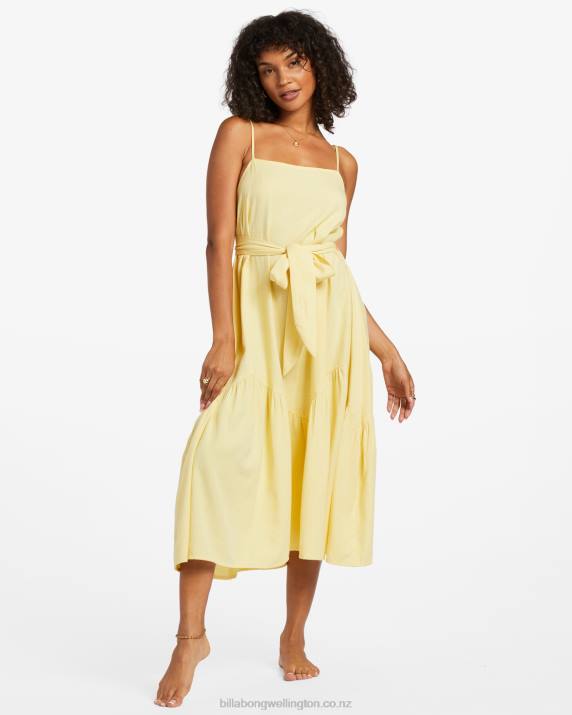 Women Sunbeam Billabong Sunbeam Midi Dress 80P81892