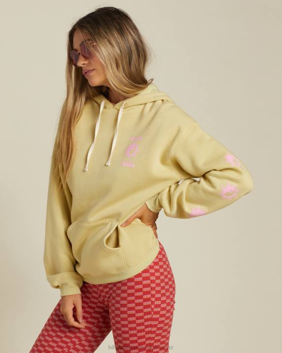 Women Faded Cactus Billabong As Above So Below Graphic Hoodie 80P82222