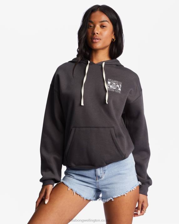 Women Off Black Billabong Kindness Is Magic Hoodie 80P82171
