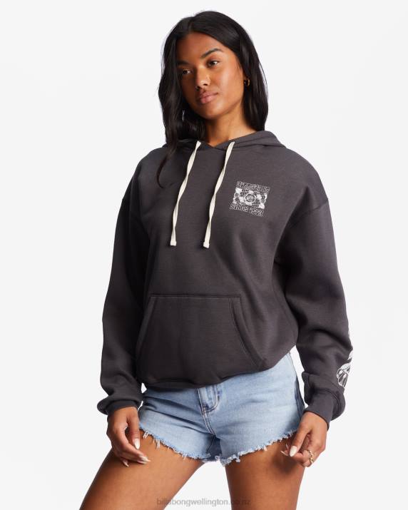 Women Off Black Billabong Kindness Is Magic Hoodie 80P82171