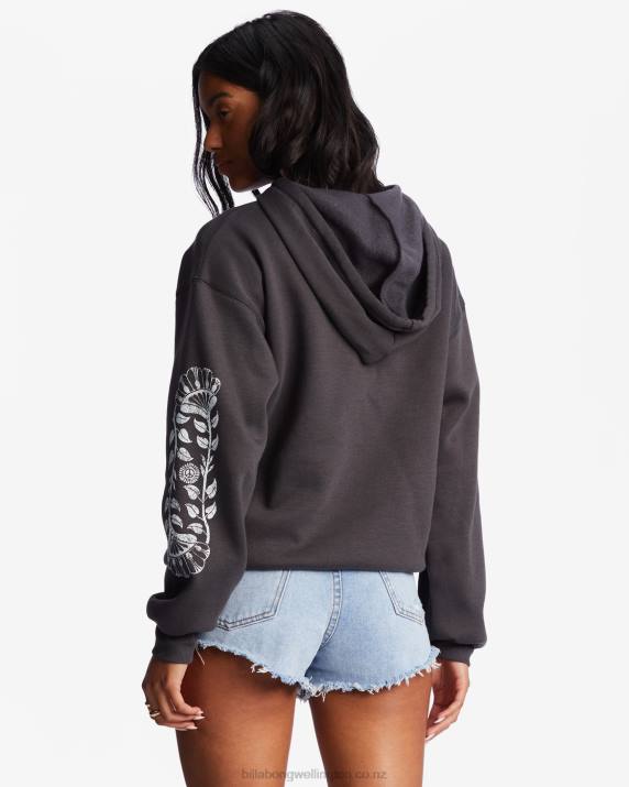 Women Off Black Billabong Kindness Is Magic Hoodie 80P82171