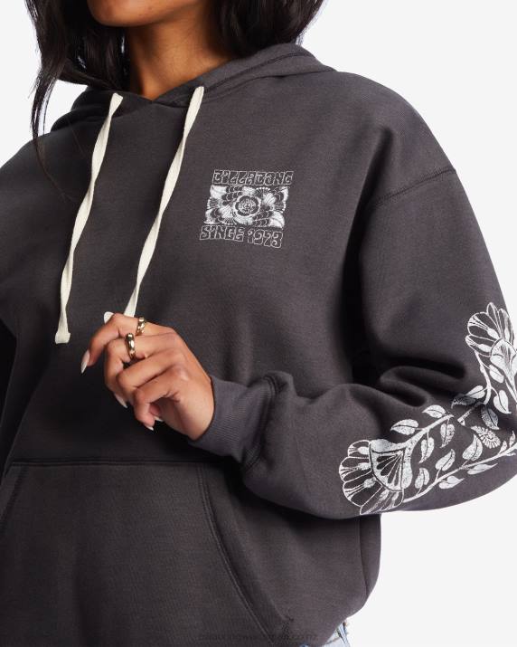 Women Off Black Billabong Kindness Is Magic Hoodie 80P82171