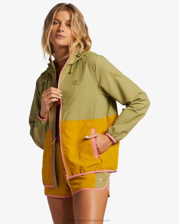 Women Multi Billabong Windy Trails Lightweight Jacket 80P81807