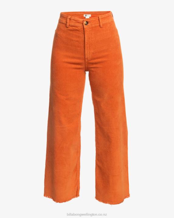 Women Brick Billabong Free Fall Wide-Leg Pants 80P81966