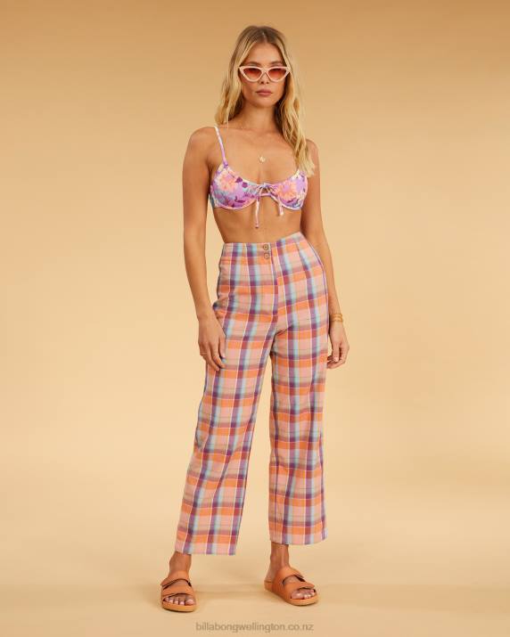 Women Multi Billabong Salty Blonde Break Point Pants 80P82329