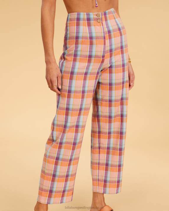 Women Multi Billabong Salty Blonde Break Point Pants 80P82329