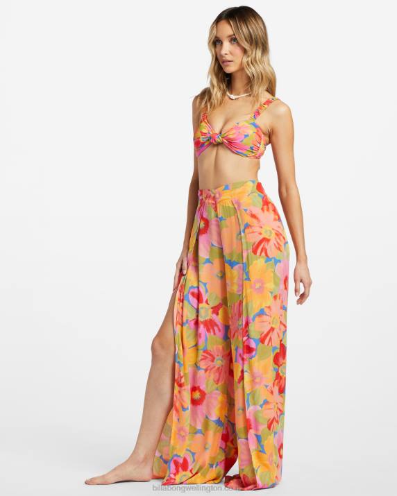 Women Multi Billabong Split Spirit Floral Pants 80P81822