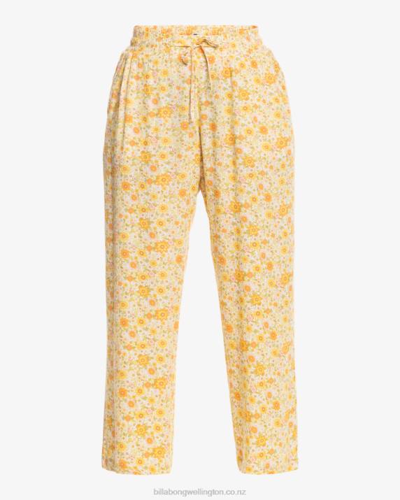 Women Multi Billabong Sun Rays Crinkle Pants 80P81837