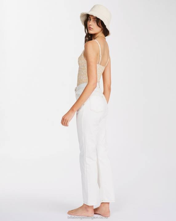 Women Natural Billabong Cheeky Denim Pants 80P82381