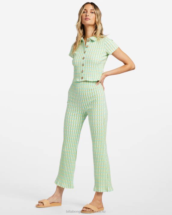 Women Ocean Eyes Billabong Come Back Cropped Pants 80P81778
