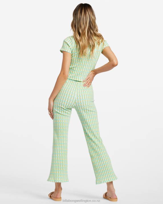 Women Ocean Eyes Billabong Come Back Cropped Pants 80P81778
