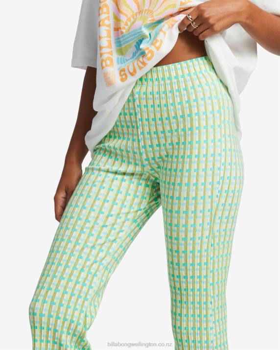 Women Ocean Eyes Billabong Come Back Cropped Pants 80P81778