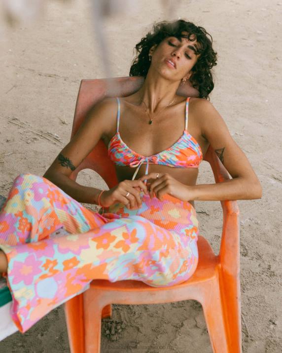 Women Peach Pie Billabong Come Back Cropped Pants 80P81785