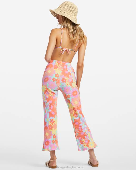 Women Peach Pie Billabong Come Back Cropped Pants 80P81785