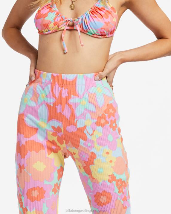 Women Peach Pie Billabong Come Back Cropped Pants 80P81785