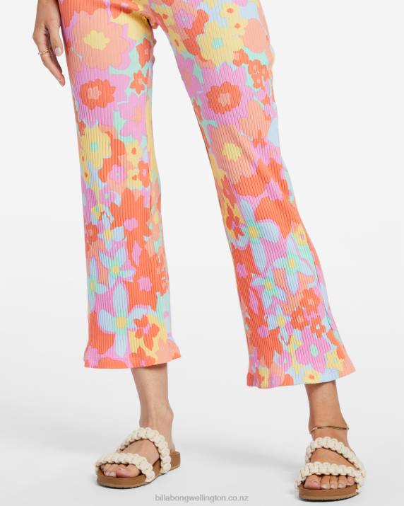 Women Peach Pie Billabong Come Back Cropped Pants 80P81785