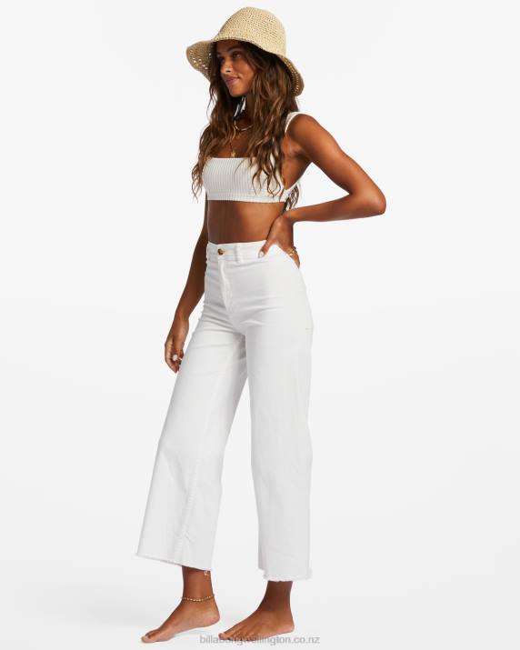Women Salt Crystal Billabong Free Fall High-Waist Pants 80P81749