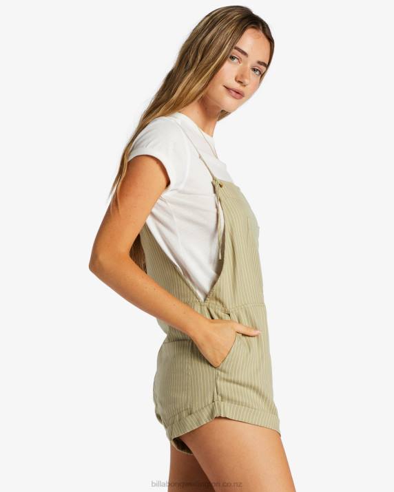 Women Avocado Billabong Wild Pursuit Romper 80P81360