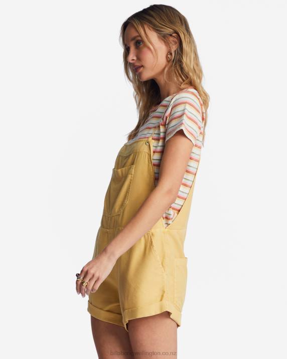 Women Gold Coast Billabong Wild Pursuit Romper 80P81352
