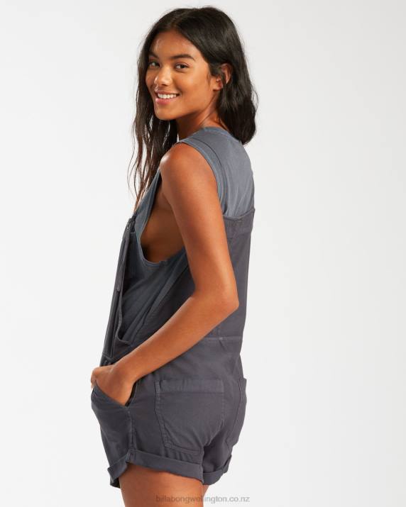 Women Ink Billabong Wild Pursuit Romper 80P81322