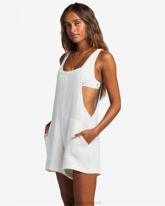 Women Salt Crystal Billabong Beach Crush Romper 80P81893