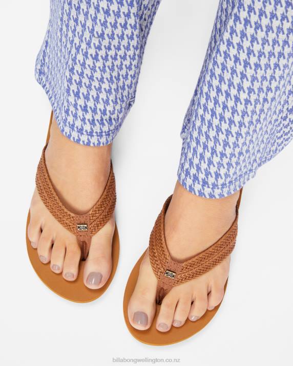 Women Desert Daze Billabong Kai Braided Sandals 80P82491