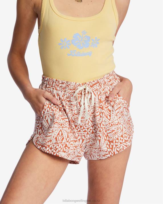 Women Brick Billabong Road Trippin Shorts 80P82197