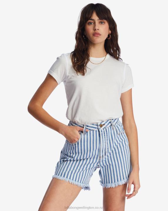 Women Surf Spray Billabong How Bout That Denim Shorts 80P82162