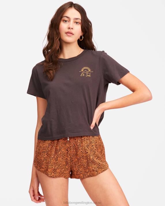 Women Toffee Billabong Road Trippin Shorts 80P82355