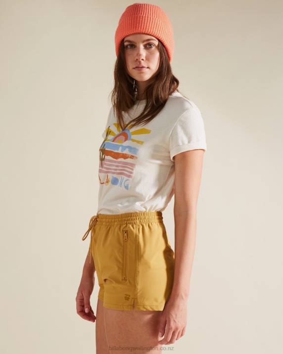 Women Wild Honey Billabong A/Div Relaxed Adventure Shorts 80P82295