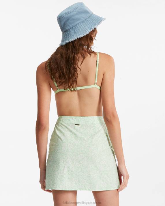 Women Honey Dew Billabong Tropic Sun Mini Skirt 80P82330