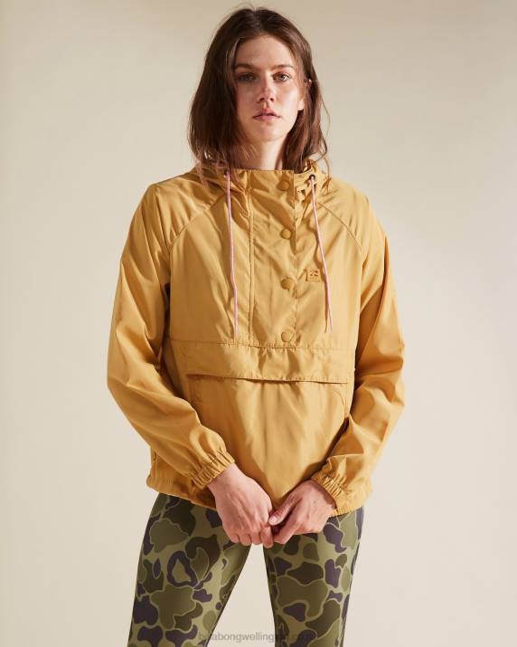 Women Wild Honey Billabong A/Div Trail Along Anorak Pullover Skirt 80P82360