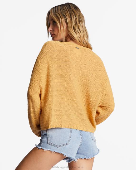 Women Gold Coast Billabong Every Day Pullover Sweater 80P82139