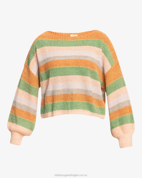 Women Multi Billabong Spaced Out Pullover Sweater 80P82170