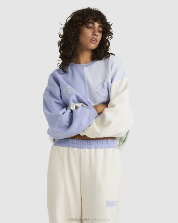 Women Multi Billabong Later Days Kendall Sweatshirt 80P81978