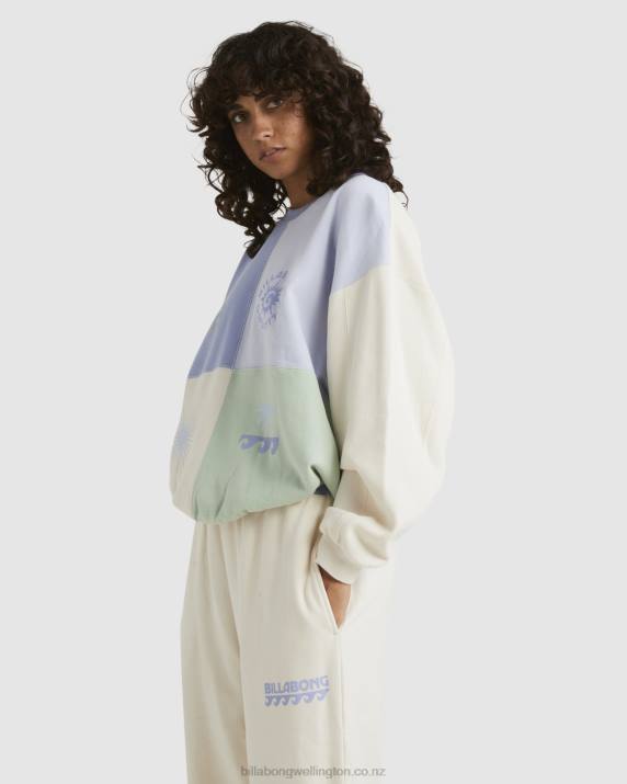 Women Multi Billabong Later Days Kendall Sweatshirt 80P81978