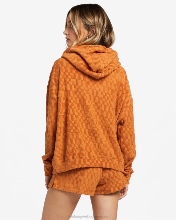 Women Summer Spice Billabong Shoreline Sands Sweatshirt 80P81849