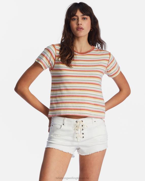 Women Brick Billabong Better Than Basic T-Shirt 80P82175