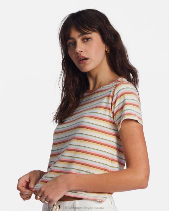 Women Brick Billabong Better Than Basic T-Shirt 80P82175