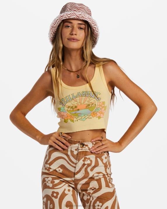 Women Buttermilk Billabong Share Bliss T-Shirt 80P82044
