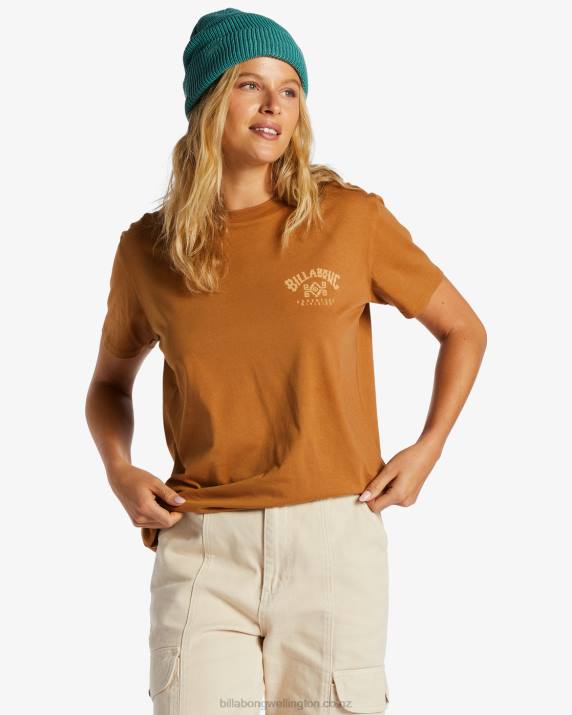 Women Caramel Billabong A/Div T-Shirt 80P82072