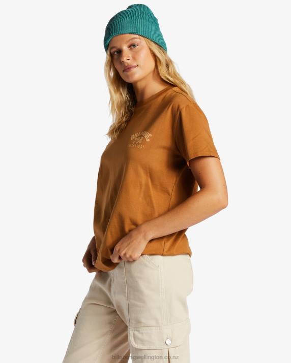 Women Caramel Billabong A/Div T-Shirt 80P82072