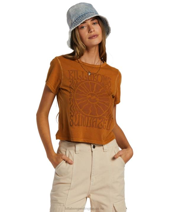 Women Cider Billabong Hazzy Days T-Shirt 80P82047