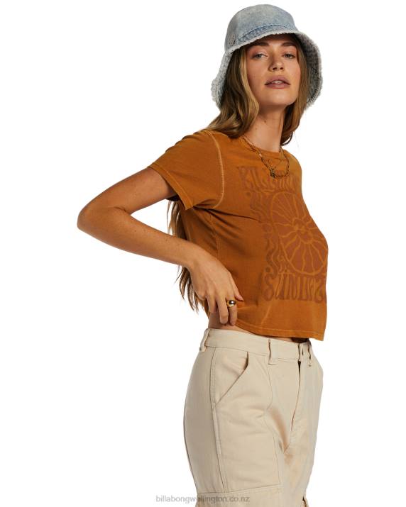 Women Cider Billabong Hazzy Days T-Shirt 80P82047