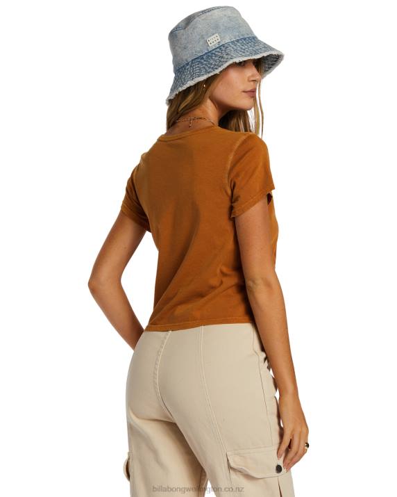 Women Cider Billabong Hazzy Days T-Shirt 80P82047