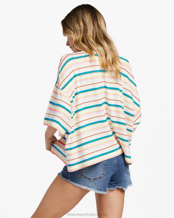 Women Multi Billabong Feeling Free Boxy T-Shirt 80P81772