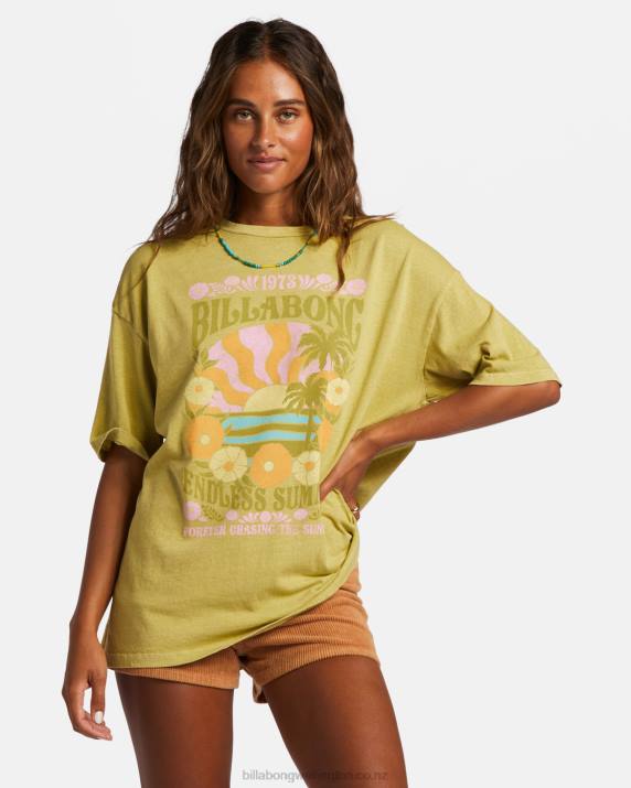 Women Seaweed Billabong Endless Summer T-Shirt 80P81902