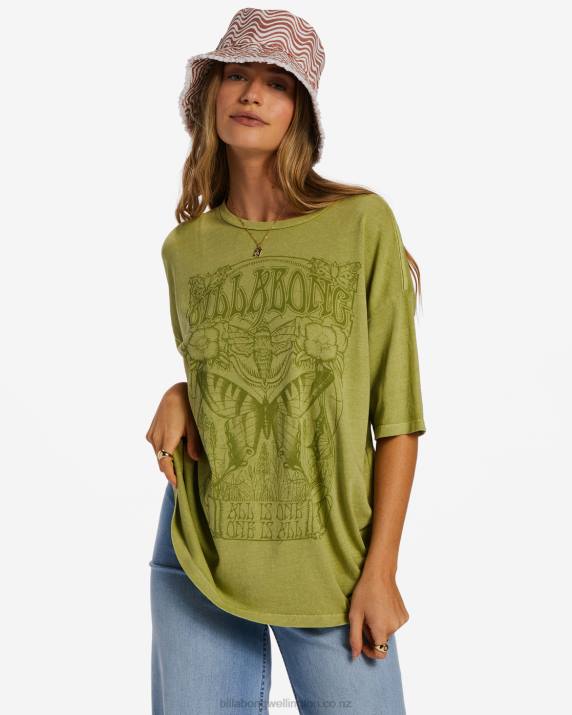 Women Willow Billabong One Is All T-Shirt 80P82028