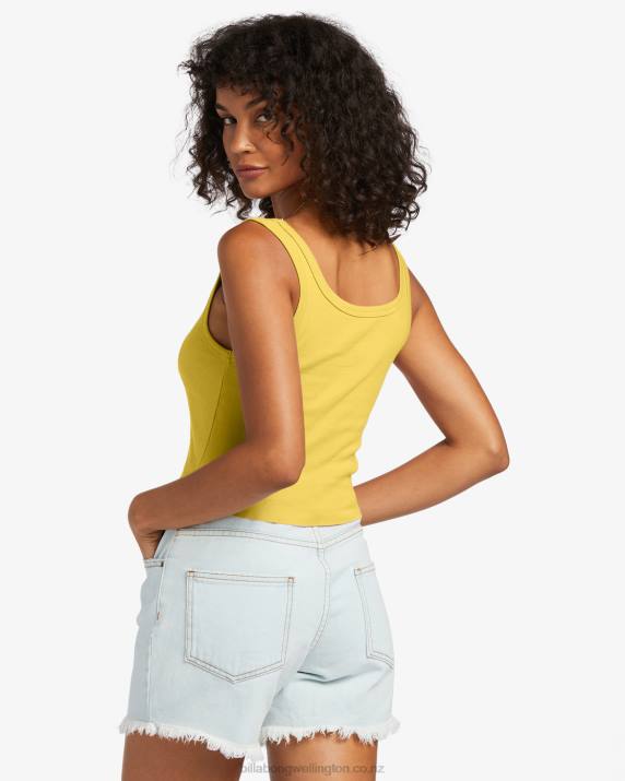 Women Honeybee Billabong Radiate All Day Tank Top 80P81855