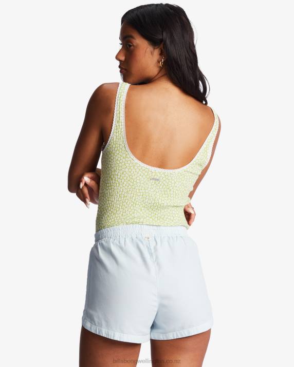 Women Moss Meadow Billabong Till Dawn Tank Top 80P82144